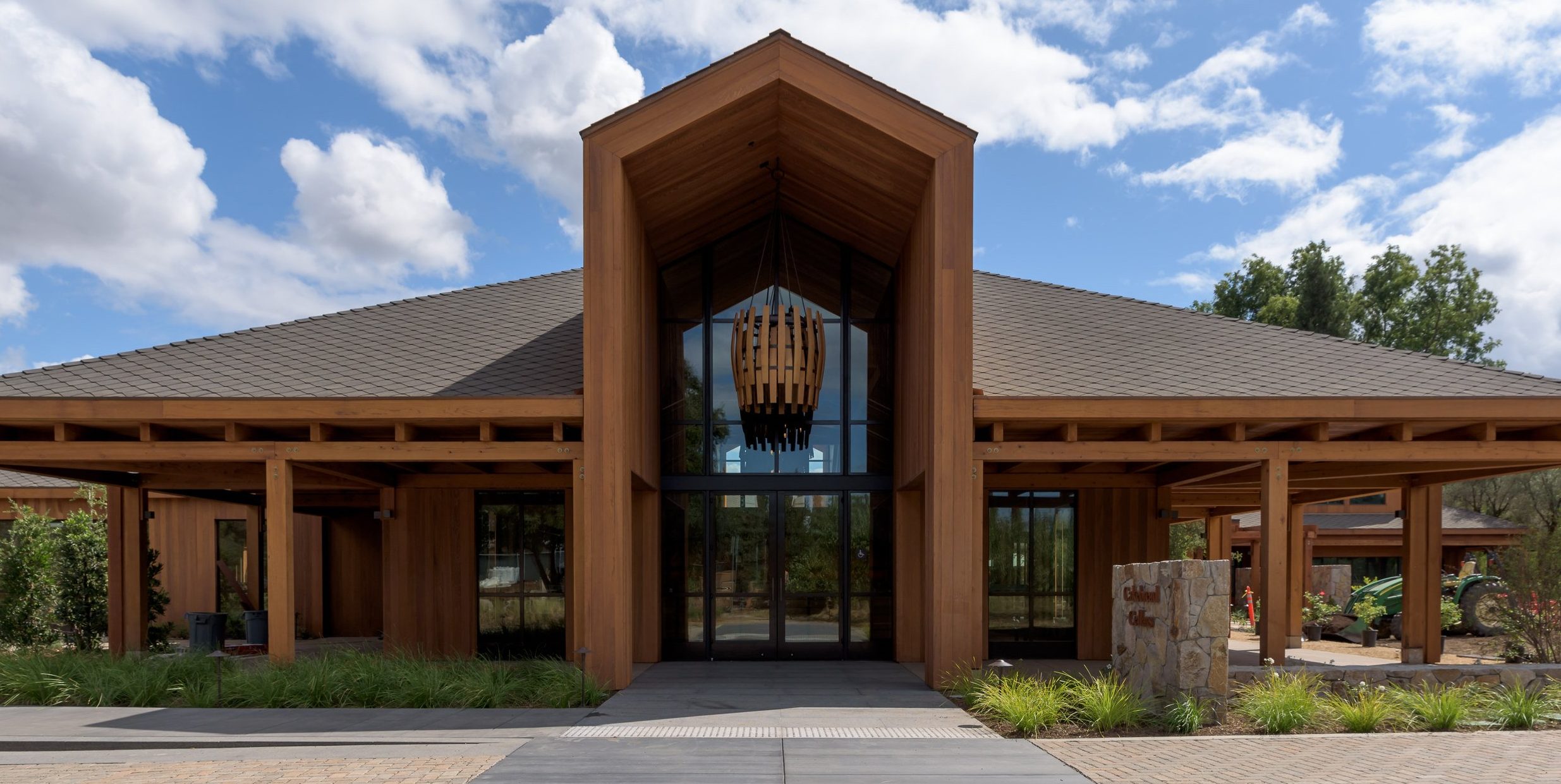 Wright Contracting, general contractor, completed the expansion of Cakebread Cellars' expansion of its hospitality and production facilities in Napa.